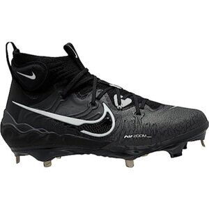 NEW! Nike Alpha Huarache Air Zoom Black Men's Baseball Cleats Shoes Size 7